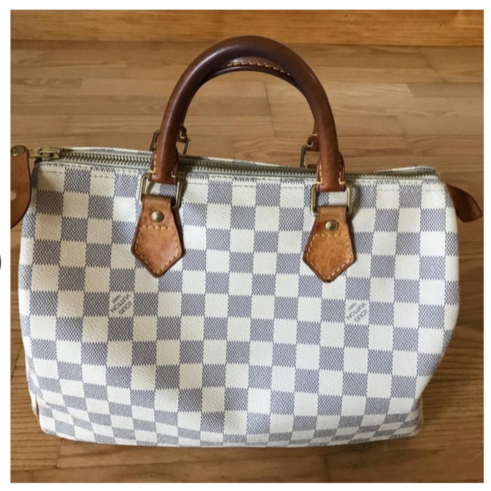 Louis Vuitton Speedy 30 Damier Azur